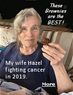 One of our children, who knows about such things, baked brownies for my wife Hazel to help her with pain when she was fighting cancer in 2019. Here is the recipe.